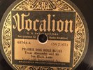 Vocalion 02764 Texas Alexander w Black Tams PRAIRIE DOG HOLE BLUES   E- 78rpm