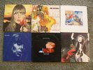 6 Joni Mitchell Record LP Albums: Blue, Clouds, Mingus, Shadows, Dog Eat Dog -EX