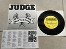 JUDGE new york crew 7“ SCHISM  Orig.  sXe Warzone Minor Threat Project X HC