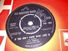 FATS DOMINO UK HMV 45 IF YOU DON'T KNOW WHAT LOVE IS 1964 Ist ISSUE VG+