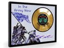 Status Quo In The Army Now Framed Gold Disc Display Vinyl (C1)