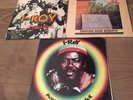 3 X RARE I-ROY RECORDS VINYL REGGAE ALBUMS SHARK ATTACK CRISUS TIME TRUTHS A41