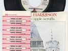Rare Rock 45, Picture Sleeve & Jukebox Title Strip- George Harrison-What Is Life