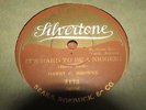 HARRY C. BROWNE SILVERTONE 78 RPM RECORD 3173 IT'S HARD TO BE A NI--ER E++
