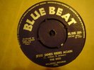 UK BLUE BEAT BB 386-THE BEES-JESSE JAMES RIDES AGAIN/BECAUSE I LOVE YOU-VG+