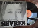 CHRISTINE SEVRES- JEAN FERRAT-J.C VANNIER / RARE 2èmè LP -CBS S 63935  EX/ EX