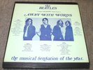 BEATLES COMPLETE UNCENSORED SOUND TRACK TO AWAY WITH WORDS 3LP BOX NOT WIZARDO