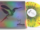 THE SHERLOCKS LIVE FOR THE MOMENT SIGNED SPLATTERED VINYL LP