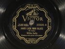 78 RPM --  Willie Kelly (with Clifford Gibson, gt), Victor 23320, E / V+ Blues