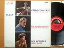 ALP 2106 Elgar Cello Concerto Sea Pictures Du Pre Baker Barbirolli EXCELLENT S/C