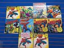 12 Power Book & Records LP Flash Gordon Spider-Man Conan Hulk Marvel Comics