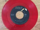 ELVIS PRESLEY - Guitar Man / Fade Love - RARE EL SALVADOR RED VINYL 45