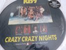 KISS LP RARE CRAZY CRAZY NIGHTS PICTURE DISC