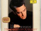 BEETHOVEN : 9 SYMPHONIEN HERBERT VON KARAJAN 8 LP BOX SET BERLIN PHILHARMONIC NM