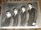 LIKE DREAMERS DO ORIG. SIGNED PETE BEST SILVER BEATLES 18X24 1982 PROMO POSTER