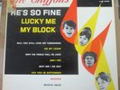 THE CHIFFONS He's So Fine LP LAURIE R&B GIRL GROUP RARE