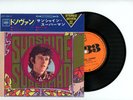 DONOVAN EP PS Japan SUNSHINE SUPERMAN