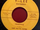 Kurt and the Kapers Mon-Goose b/w Trapped V-Lee 45 Rare Surf Instrumentals