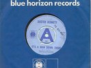 SCARCE UK BLUES 45 Duster Bennett BLUE HORIZON 57-3141 (1968) ADVANCE + PR SHEET