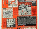 BACK FROM THE GRAVE - PROMO Poster - Vintage - 60's Garage Rock - Crypt Records