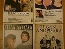 Tegan And Sara - Scottish tour concert gig posters x 4