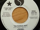 RAMONES first 7“ promo 'Blitzkrieg Bop' 1976 US pressing SAA-725 punk BLACK FLAG