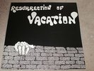 VACATION - RESURRECTION OF VACATION - BLUES / HARD ROCK - NEW - LP RECORD