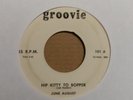 45 RPM June August GROOVIE 101 Hip Kitty to Bopper  ROCKABILLY  VG+