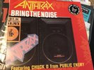 Public Enemy Anthrax Bring The Noise 1991 Ltd Picture Disc Vinyl 12” Rare