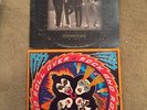 KISS 2 LP Lot. ROCK AND ROLL OVER And Dressed To Kill Embossed Sleeve