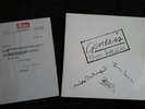 SIGNED by Phil Collins Mike Rutherford Tony Banks Genesis Three Sides Live album