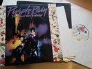 PRINCE Purple Rain original vinyl w/ POSTER & lyric rare LP 1984 synth funk OST