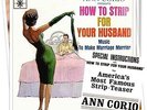 Ann Corio: HOW TO STRIP FOR YOUR HUSBAND ... MAKE MARRIAGE MERRIER  LP & booklet