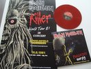 IRON MAIDEN PURGATORY WARPIG 1981 LIVE RED VINY LP BIG POSTER INCLUDED
