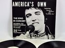 Elvis Presley Americas own the King in Concert Japan press. 2 LP-2001 VINYL LP13