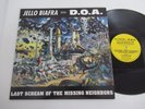 JELLO BIAFRA WITH D.O.A./LAST SCREAM OF THE MISSING NEIGHBORS  LP UK AT VIRUS 78