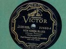 PAUL HOWARD / BENNIE MOTEN - NEW KINDA BLUES - VICTOR SCROLL 78 RPM