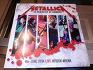 METALLICA RARE 3 LP COULEURS AS REQUESTED BY HAMBURG-LIMITED 550 COPY BLU TRASP.