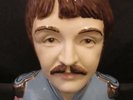 Limited Edition Paul McCartney Ceramic Bust By Peggy Davies