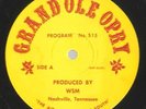 GRAND OLE OPRY #515 ROY DRUSKY/NORMA JEAN/OSBORNE BROS/STU PHILLIPS WSM Radio