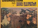 THELONIOUS MONK Plays Duke Ellington LP RIVERSIDE 12-201 mono NM