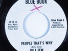 Crossover Soul 45 IDLE FEW People That's Why BLUE BOOK HEAR