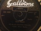 DE BLACK EVENING FOLLIES GALLOTONE GB 1658 AFRICA 78 RPM E AFRICAN JAZZ BANJO