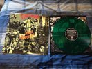 Terrorizer World Downfall LP Green Carcass Repulsion Metal Grind Earache Deicide