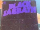 Black Sabbath Master of Reality Rock lp Embossed  Vinyl Record 6360 050