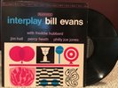 Bill Evans. Interplay. Original Riverside Stereo Jazz Lp. NM- Freddie Hubbard