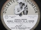 Listen: BRAHMS Double Concerto DEVY ERLIH/GUY FALLOT 270 C 110 Ducretet Thomson