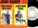 JOHN BARRY = JAMES BOND - RARE Early Picture Sleeve & 45