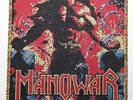 Manowar, Louder than Hell Patch, gold glitter, limited Edition, rar, rare