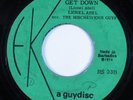Funk Islands 45 LIONEL ABEL Get Down EK HEAR